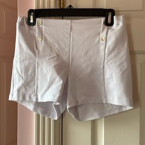 Girls Bella Bliss Size 14  White Shorts